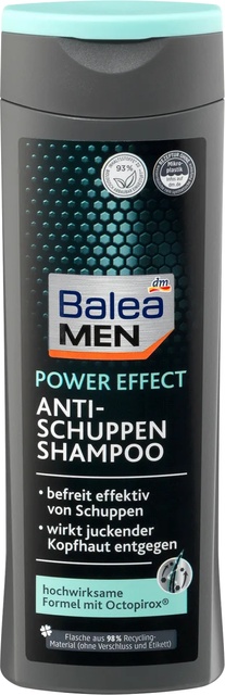 Чоловічий шампунь від лупи Balea Men Anti-Schuppen Power Effect, 250 мл