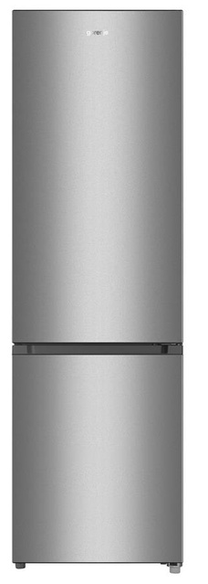 Холодильник Gorenje з нижн. мороз. камерою, 180х55х56см, 2 дв., Х- 198л, М- 66л, A+, ST, сірий