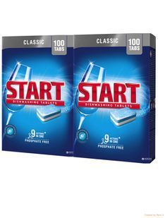 Таблетки для посудомоечной машины Start Classic 100 шт