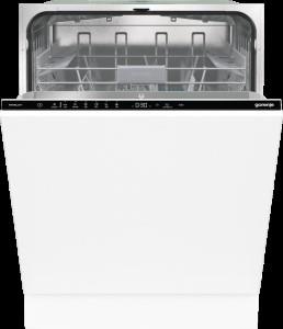 Посудомийна машина Gorenje вбудовувана, 14компл., A+++, 60см, автоматичне відчинення, сенсорн.упр, AquaStop, 3и кошики, білий