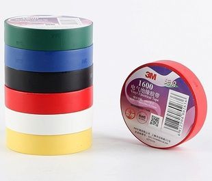 Ізоляційна стрічка 20м. 3M1600 Чорна