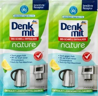 Заказать Средство для быстрого удаления накипи Denkmit 2x25 г - KIYservice.UA большой выбор бытовая химия для кофеварок и кофемашин Denkmit⚡️
