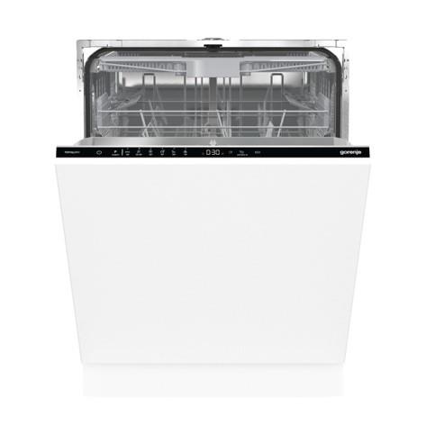 Посудомийна машина Gorenje вбудовувана, 16компл., A+++, 60см, автоматичне відчинення, сенсорн.упр, AquaStop, 3и кошики, білий