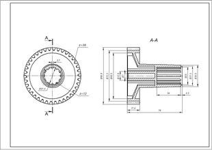 Набор шестеренок (3 шт) для мясорубок Zelmer \ Bosch (00793636, 00793635, 00793638) - запчасти к мясорубкам Без бренда