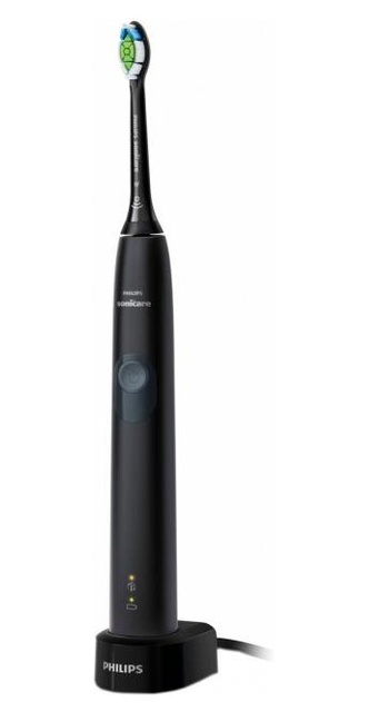 Щітка зубна електр. Philips, Sonicare ProtectiveClean 4300, 62т. колив/хв, насадок-1, чорний
