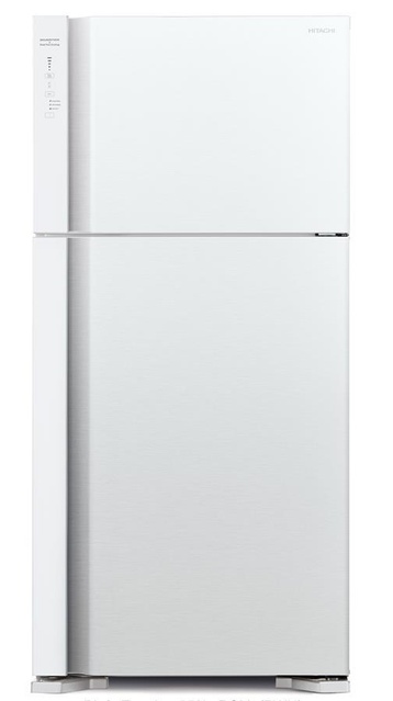 Холодильник Hitachi з верхн. мороз., 184x86х74, холод.відд.-405л, мороз.відд.-145л, 2дв., А++, NF, інв., зона нульова, білий