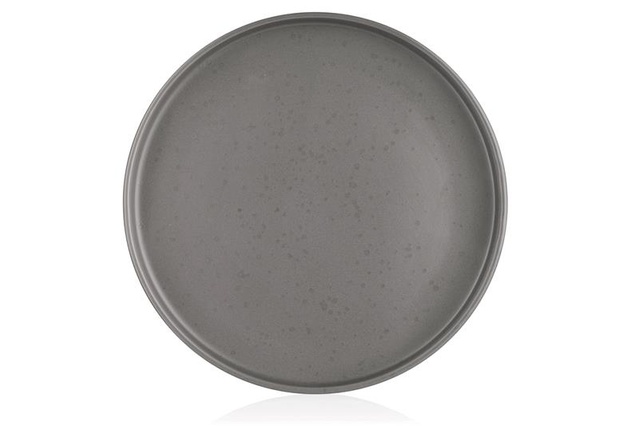 Тарілка обідня Ardesto Trento, 26.5см, кераміка, сірий