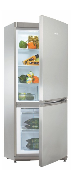 Холодильник Snaige з нижн. мороз., 150x60х65, холод.відд.-173л, мороз.відд.-54л, 2дв., A++, ST, темний сірий