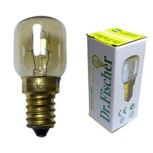 Лампочка Dr. Fischer E14 25W 300&deg;C для духовки та духової шафи C00076978 - запчастини до пліт та духовок Dr.Fischer