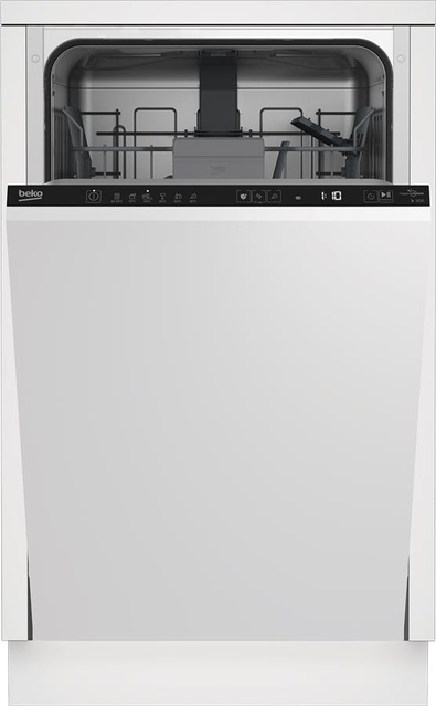 Посудомийна машина Beko вбудована, 10компл., A++, 45см, дисплей, білий