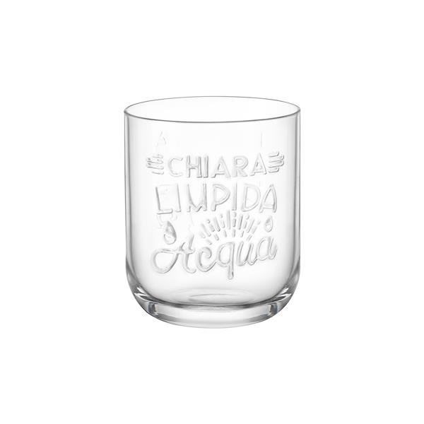 Склянка низька Bormioli Rocco Graphica, 395мл, скло, прозорий