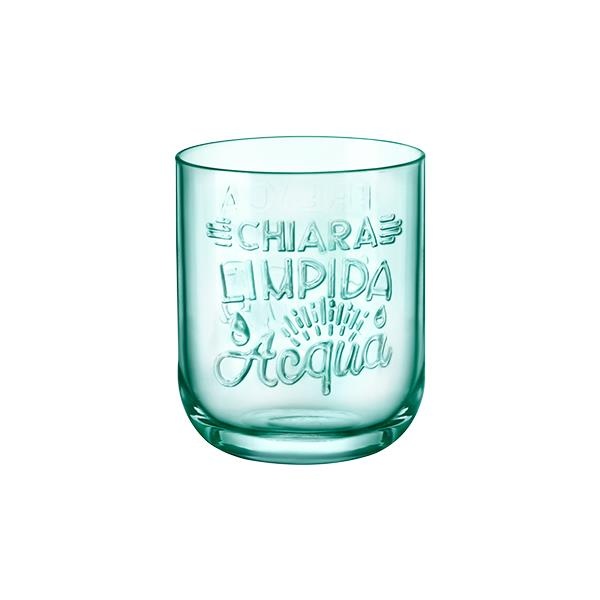 Склянка низька Bormioli Rocco Graphica, 395мл, скло, зелений