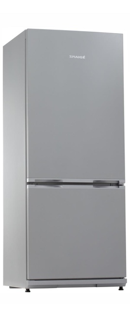 Холодильник Snaige с нижн. мороз., 150x60х65, холод.отд.-173л, мороз.отд.-54л, 2дв., A++, ST, сірий металік