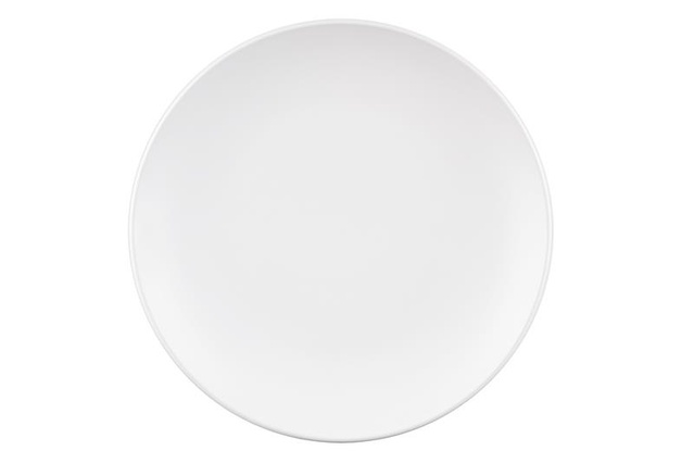 Тарілка обідня Ardesto Lucca White, 26см, кераміка, білий