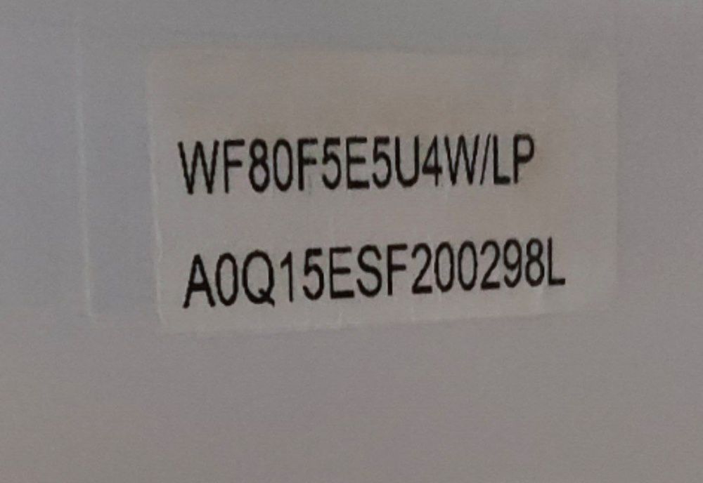 Стиральная машина Samsung WF80F5E5U4W/LP Б/У