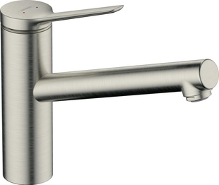 Змішувач для кухні Hansgrohe Zesis M33, довж.виливу - 220мм, поворотний, 1важіль, KM150, сталь