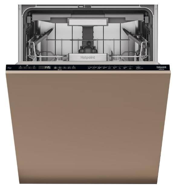 Посудомийна машина Hotpoint вбудована, 15компл., A+++, 60см, дисплей, 3й кошик, білий