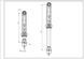 Амортизатор (100N) для пральної машини ARISTON/INDESIT C00140744 C00309597 - запчастини до пральної машини ANSA