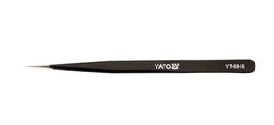 Пінцет прямий антистатичний Yato 140мм (YT-6916)