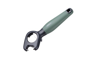 Відкривачка Ardesto Gemini, 17.5см, нержавіюча сталь, пластик, сіро-зелений