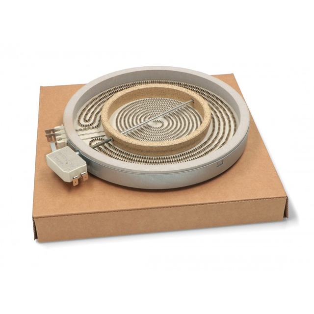 Конфорка (электрическая) для варочной поверхности D=230мм 2100/700W 481231018895 - запчасти для плит и духовок Whirlpool