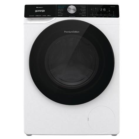 Пральна машина Gorenje фронтальна, 10,5кг, 1400, A+++, 60см, дисплей, інвертор, пара, Wi-Fi, підсвітка барабану, білий