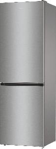 Холодильник з нижн. мороз. камерою Gorenje, 185х60х60см, 2 двері, 203( 99)л, А+, NoFrost+ , Зона св-ті, Внутр. Диспл, нерж
