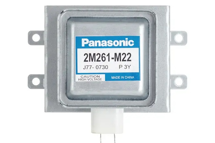 Магнетрон для микроволновой печи Panasonic 2m261-m22 - запчасти для микроволновок Panasonic