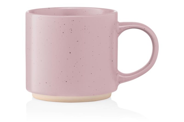 Чашка Ardesto Alcor, 420мл, кераміка, рожевий