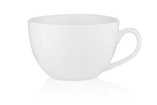Чашка Ardesto Imola, 460мл, порцеляна, білий