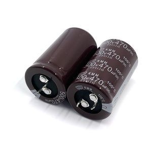 Электролитический конденсатор Black Diamond Horn 500V 470uF, 30&times;50 мм - запчасти к стиральной машине Без бренда