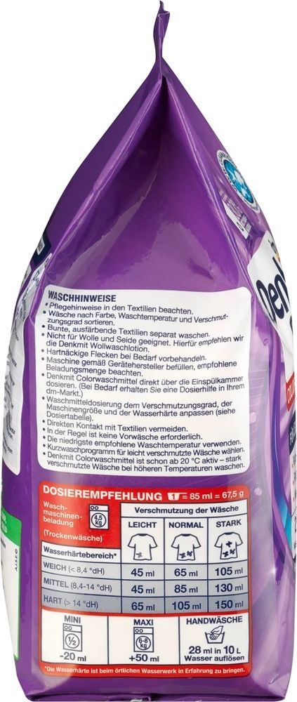 Порошок для прання кольорових речей Denkmit 1,35 кг