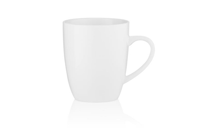 Чашка Ardesto Imola, 330мл, порцеляна, білий