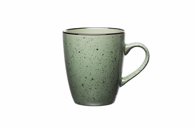 Чашка Ardesto Bagheria Pastel green, 360мл, кераміка, зелений